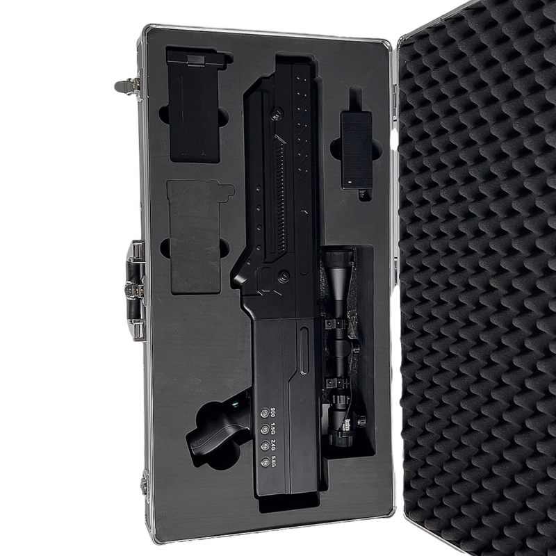  内丘手持便携式枪型低空防御反制四通道B型